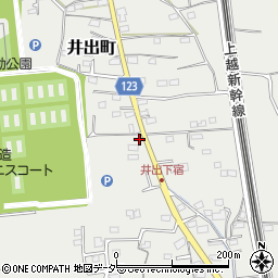 群馬県高崎市井出町1715周辺の地図