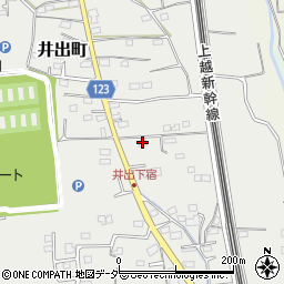 群馬県高崎市井出町311周辺の地図