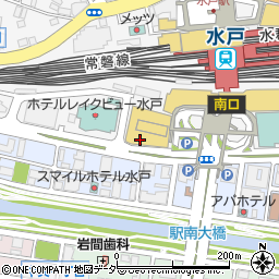 海鮮居酒屋 はなの舞 水戸駅南口店周辺の地図
