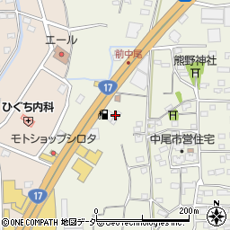 株式会社東日本宇佐美上信越支店１７号前橋インター給油所周辺の地図