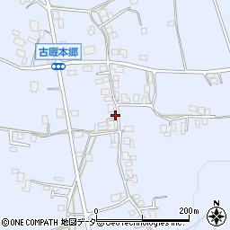 長野県安曇野市穂高有明古厩6381-8周辺の地図