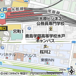 茨城労働局　雇用環境均等室・相談・指導関係周辺の地図