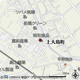 昭和食品第一工場周辺の地図