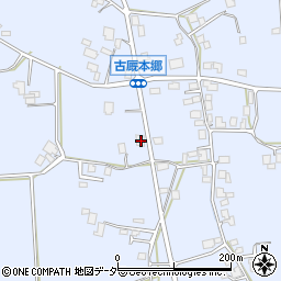 長野県安曇野市穂高有明古厩6453周辺の地図
