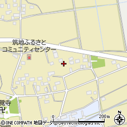 茨城県水戸市筑地町742周辺の地図