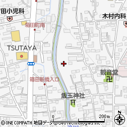 群馬県前橋市箱田町439-2周辺の地図