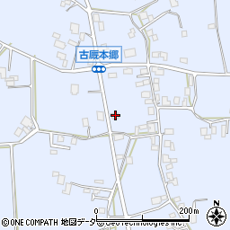 長野県安曇野市穂高有明古厩6372周辺の地図