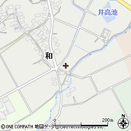 長野県東御市和8555周辺の地図