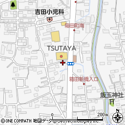 群馬県前橋市箱田町415周辺の地図