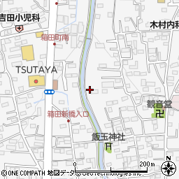 群馬県前橋市箱田町439周辺の地図