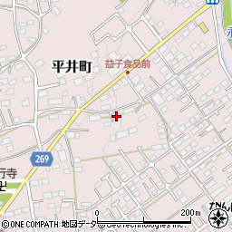 栃木県栃木市平井町482周辺の地図
