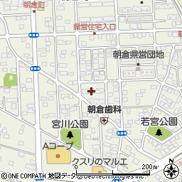 市営朝倉第三団地（ＲＢ－８１）周辺の地図