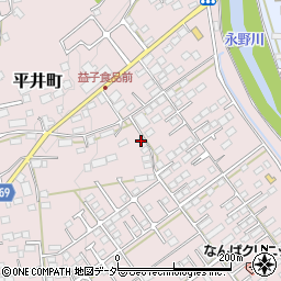 栃木県栃木市平井町480周辺の地図