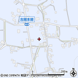 長野県安曇野市穂高有明古厩6381-11周辺の地図