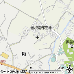 長野県東御市和1358周辺の地図