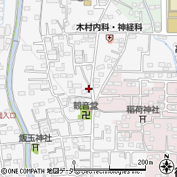 群馬県前橋市箱田町450周辺の地図