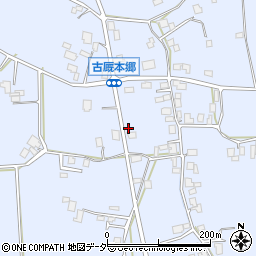 長野県安曇野市穂高有明古厩6488周辺の地図