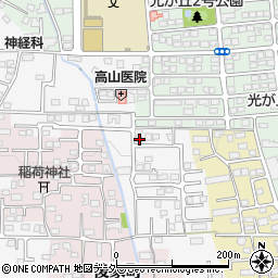 群馬県前橋市箱田町710-3周辺の地図
