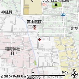 群馬県前橋市箱田町710周辺の地図