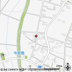 群馬県伊勢崎市下触町835-1周辺の地図