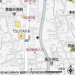 群馬県前橋市箱田町434-9周辺の地図