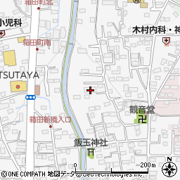 群馬県前橋市箱田町519周辺の地図