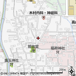 群馬県前橋市箱田町451周辺の地図