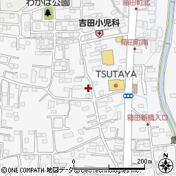 群馬県前橋市箱田町270-6周辺の地図