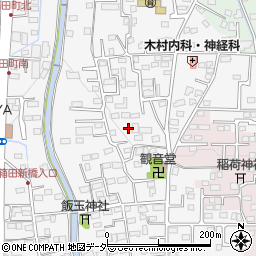 群馬県前橋市箱田町483周辺の地図