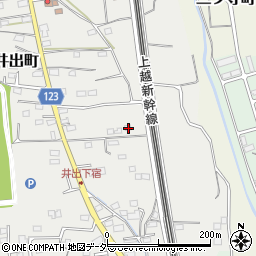 群馬県高崎市井出町299-1周辺の地図