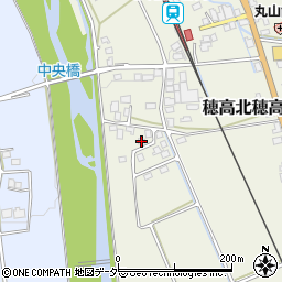 長野県安曇野市穂高北穂高2679周辺の地図