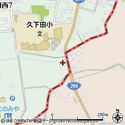 栃木県真岡市久下田464-4周辺の地図