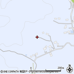 茨城県笠間市稲田1098周辺の地図