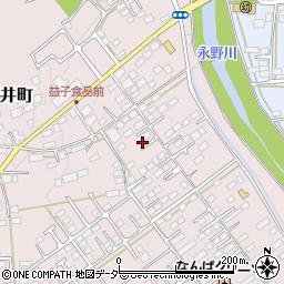 栃木県栃木市平井町177周辺の地図