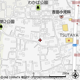 群馬県前橋市箱田町249周辺の地図