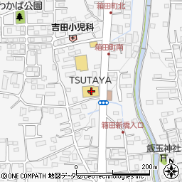 群馬県前橋市箱田町416周辺の地図