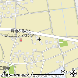 茨城県水戸市筑地町1403周辺の地図