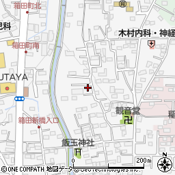 群馬県前橋市箱田町519-17周辺の地図