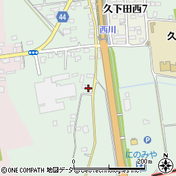 栃木県真岡市久下田417-1周辺の地図