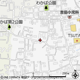 群馬県前橋市箱田町202周辺の地図