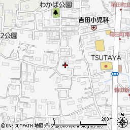 群馬県前橋市箱田町255周辺の地図