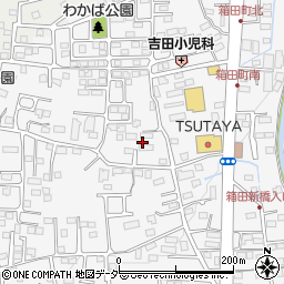 群馬県前橋市箱田町267周辺の地図