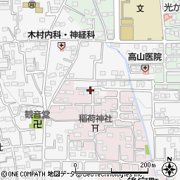 群馬県前橋市箱田町671-29周辺の地図