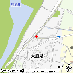 栃木県真岡市大道泉256-2周辺の地図