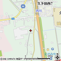 栃木県真岡市久下田409周辺の地図