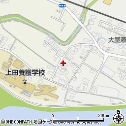 長野県上田市岩下381-1周辺の地図