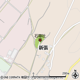 石尊社周辺の地図