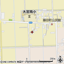 栃木県栃木市藤田町13周辺の地図
