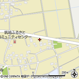 茨城県水戸市筑地町1406周辺の地図