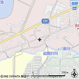 長野県上田市保野3周辺の地図